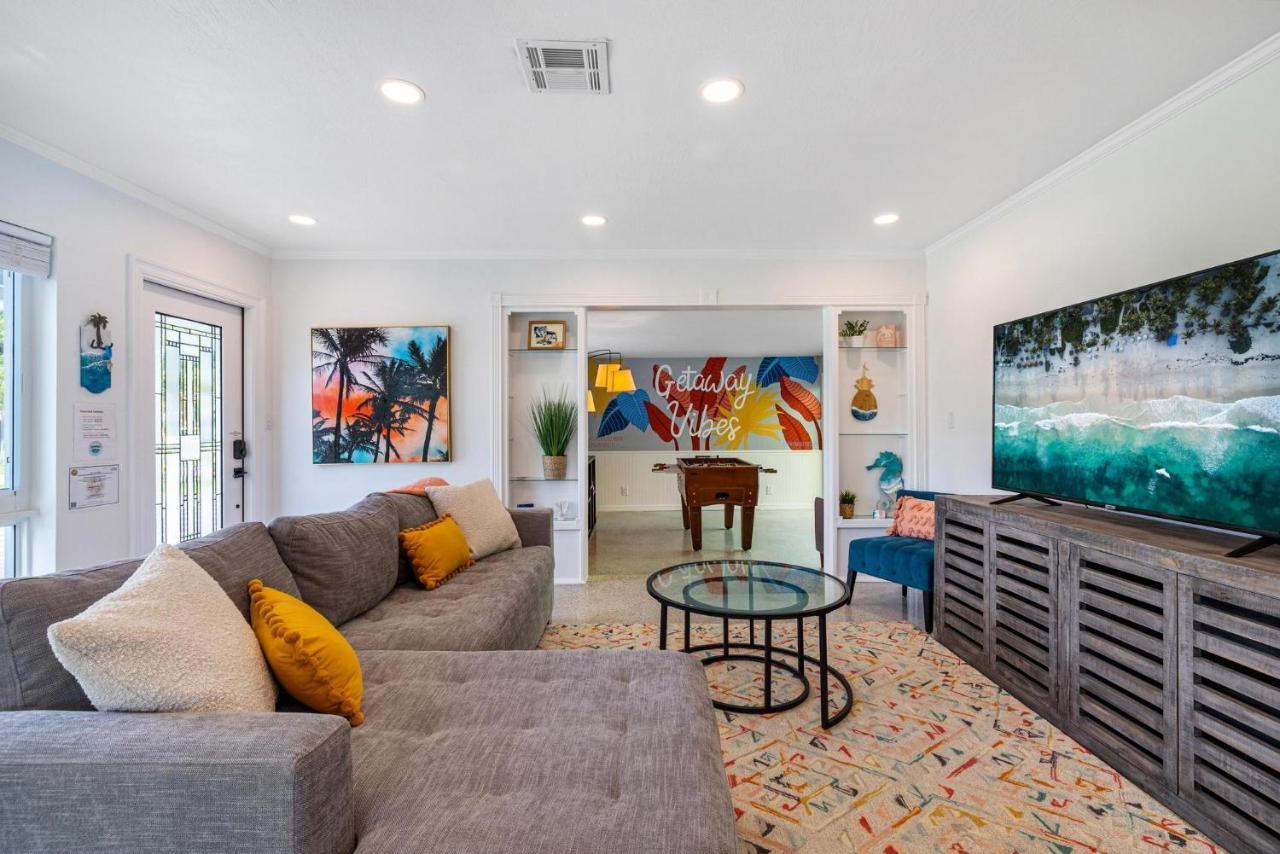 Trendy 3-Bedroom Villa With Saltwater Pool And Yard Fort Lauderdale Exterior foto
